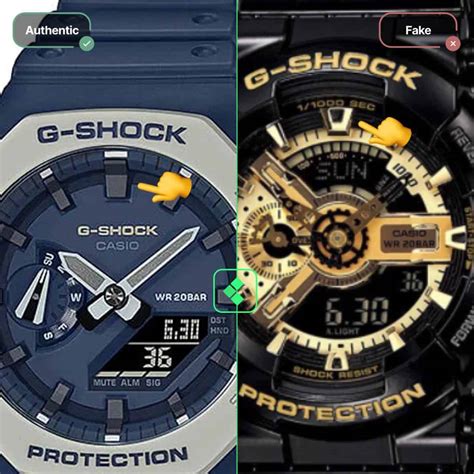 are there fake g shock watches|g shock authentic freak.